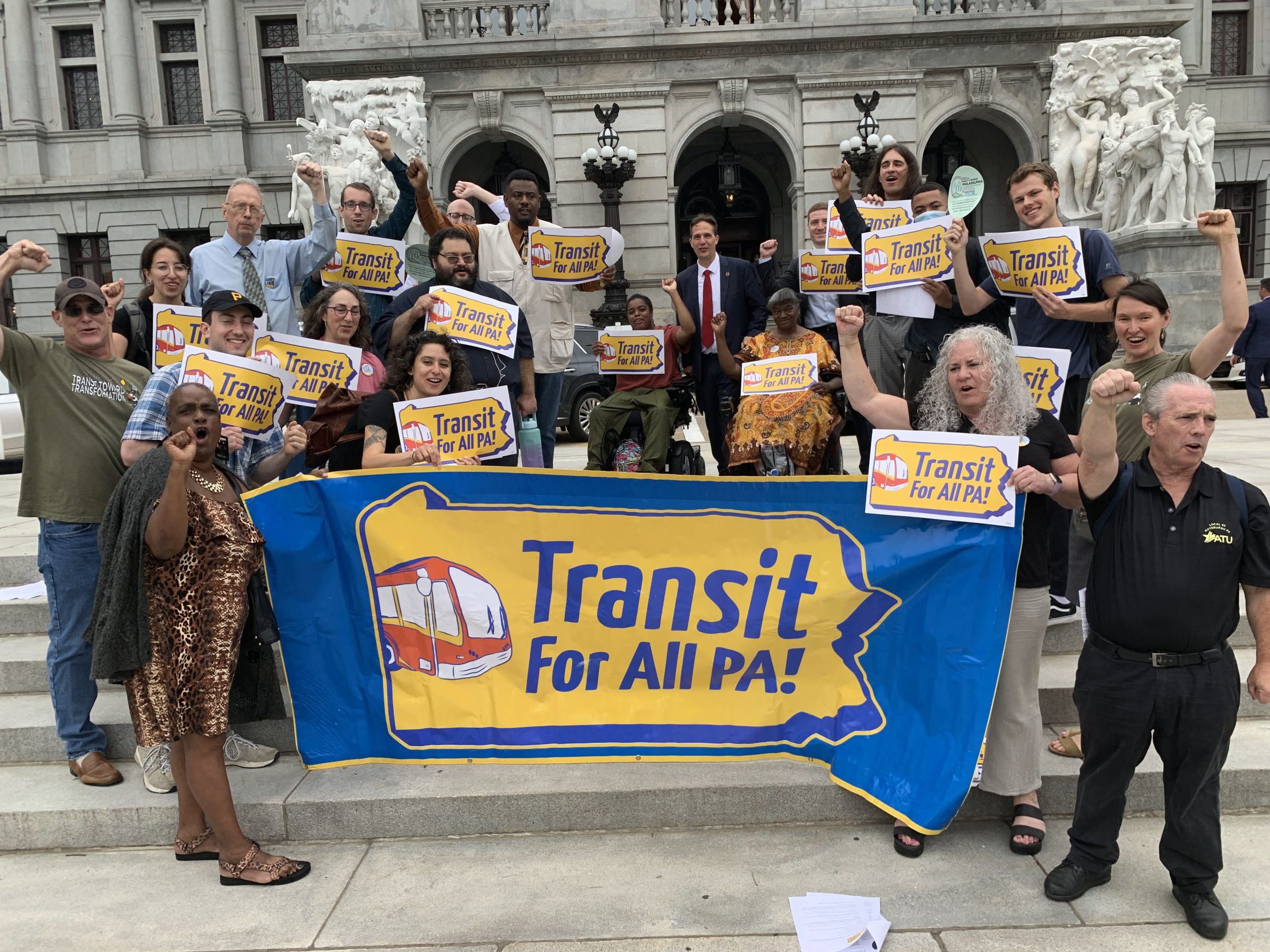 Legislators, advocates praise new bill HB 1307 to allow PA Counties to expand funding for public transit