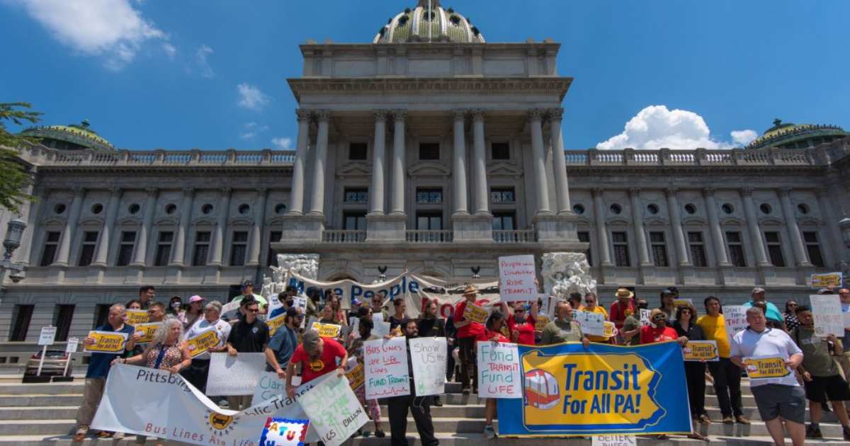 Join Transit Advocates in Harrisburg to Support Expanded Funding Options