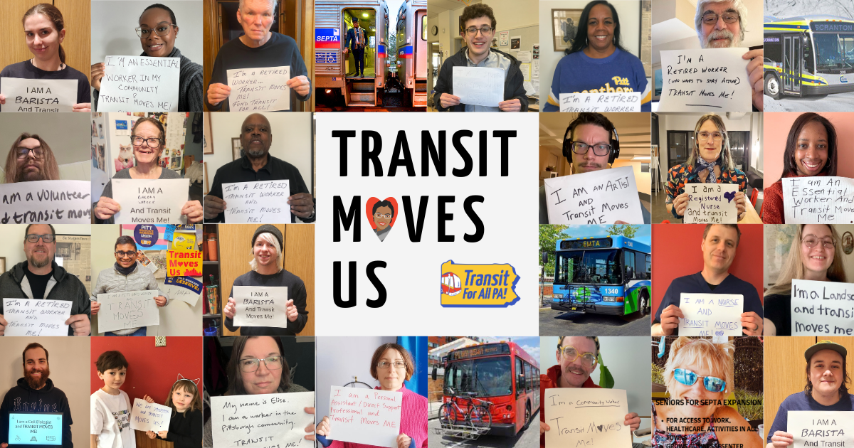 Legislators Take Up Transit for All PA!’s Funding Proposal!