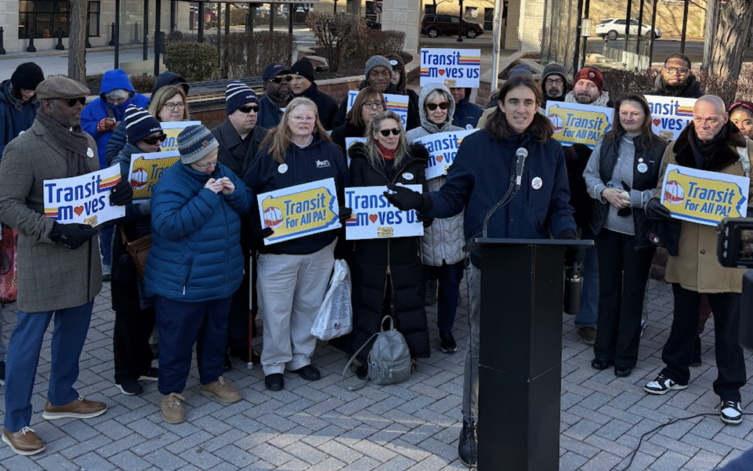Riders & Workers Rally For Investment & Growth in Lancaster Transit