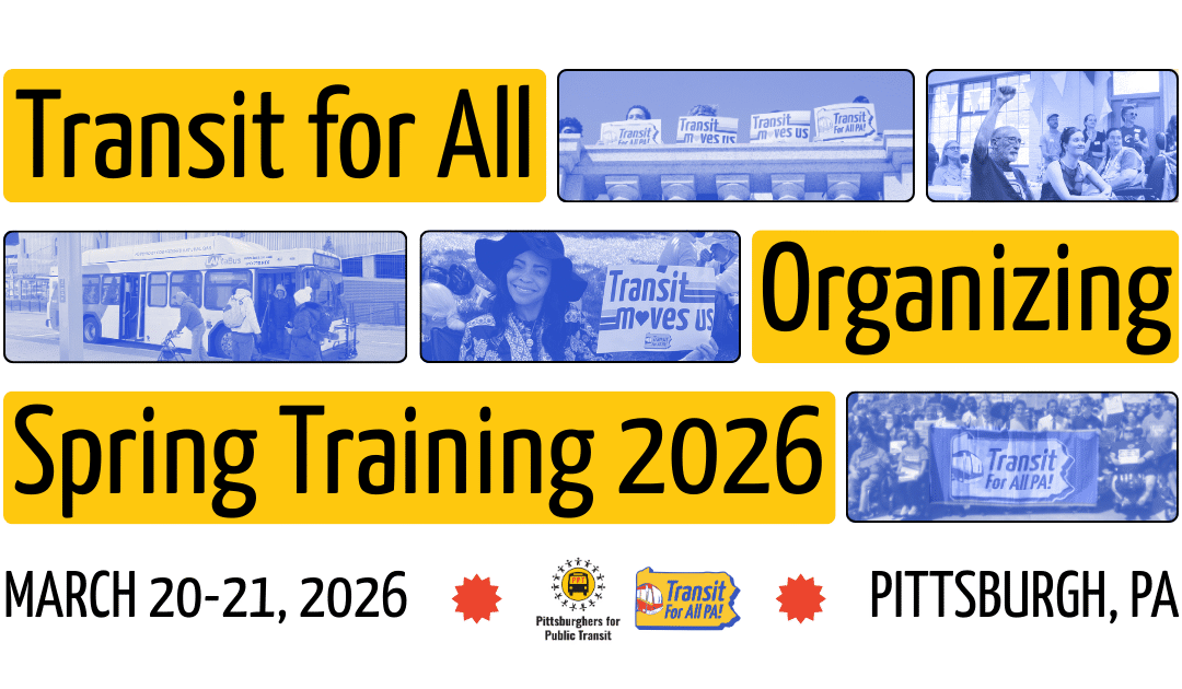 2026 Transit for All Organizing Spring Training